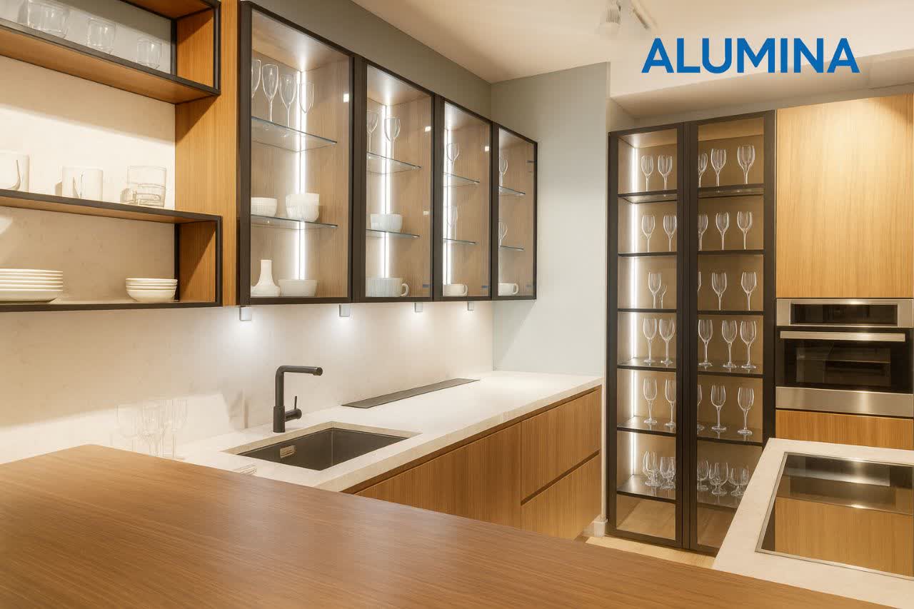 پروفیل درب کمد و کابینت