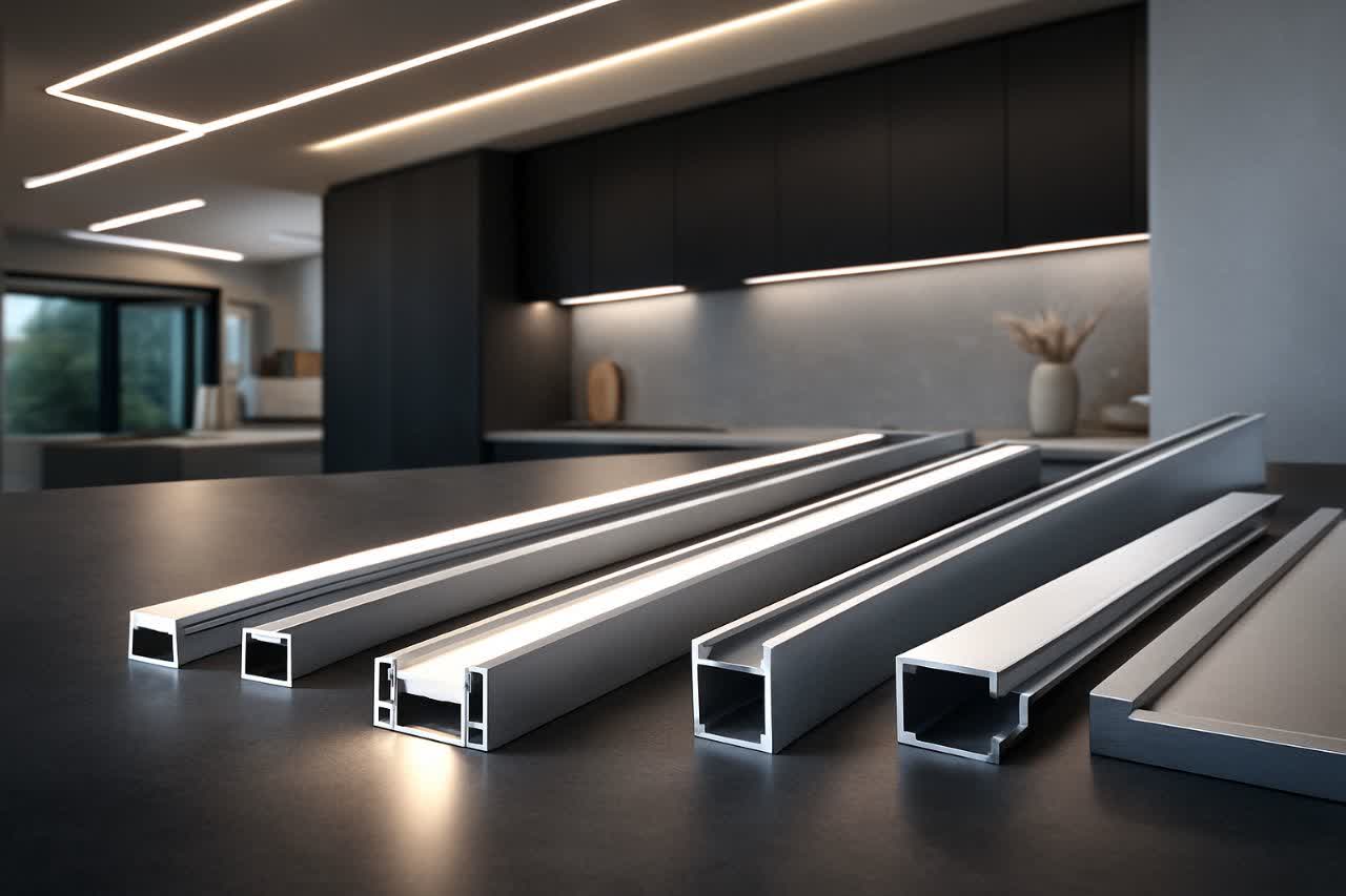 پروفیل نورخطی آلومینیوم